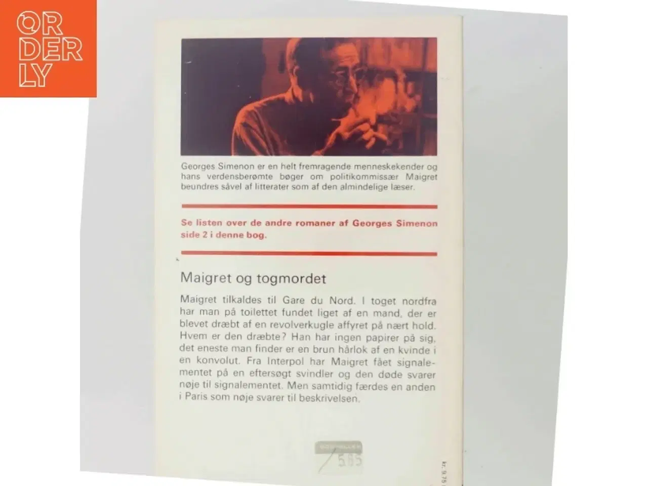 Billede 3 - Maigret og togmordet af Georges Simenon (Bog)