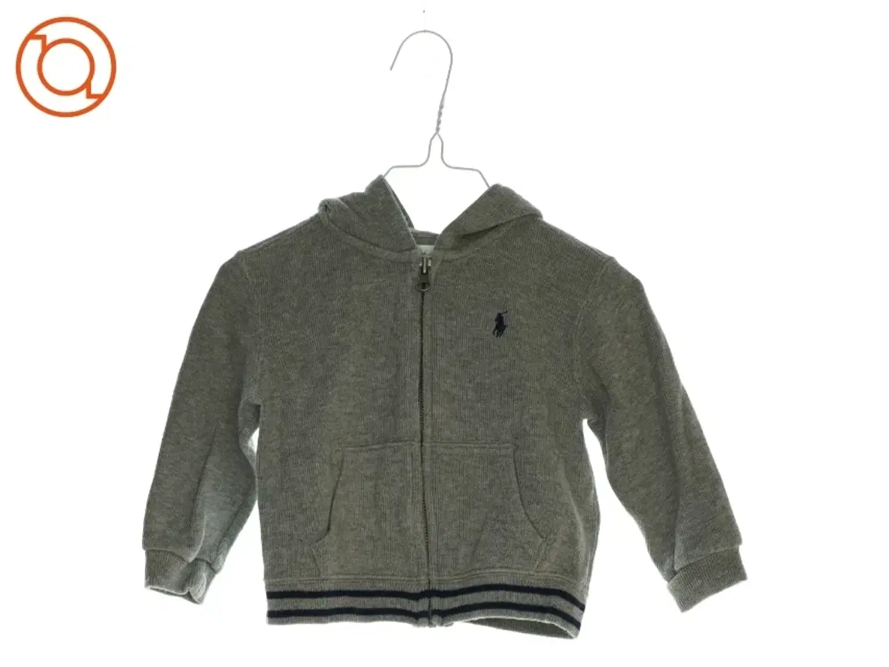 Billede 1 - Hættetrøje med lynlås fra Ralph Lauren (Str. 18 mdr)