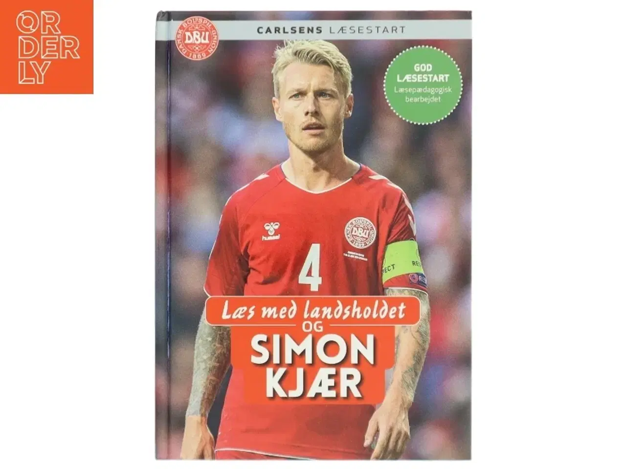Billede 1 - Læs med landsholdet og Simon Kjær af Ole Sønnichsen (Bog)