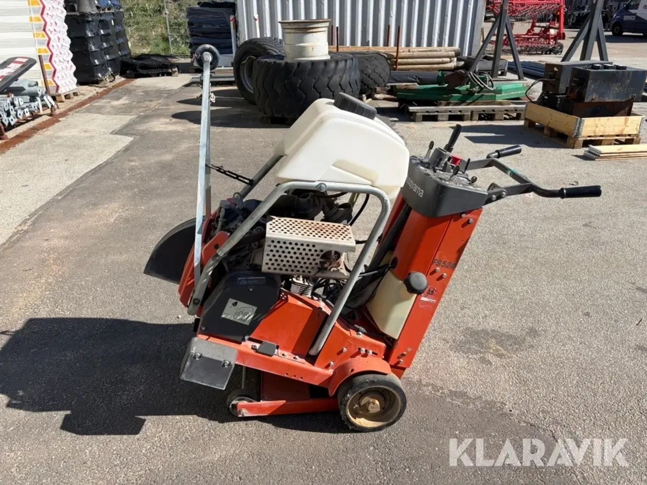 Billede 2 - Asfaltskære Husqvarna FZ 524