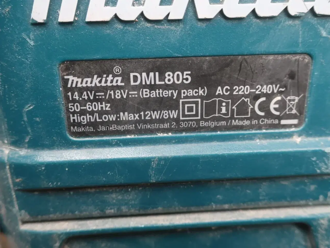 Billede 4 - Stiksav, boremaskine mv. MAKITA Model: DFR 550, DJR 187, DML 805, DHR 202, DHS 680, DC18RC