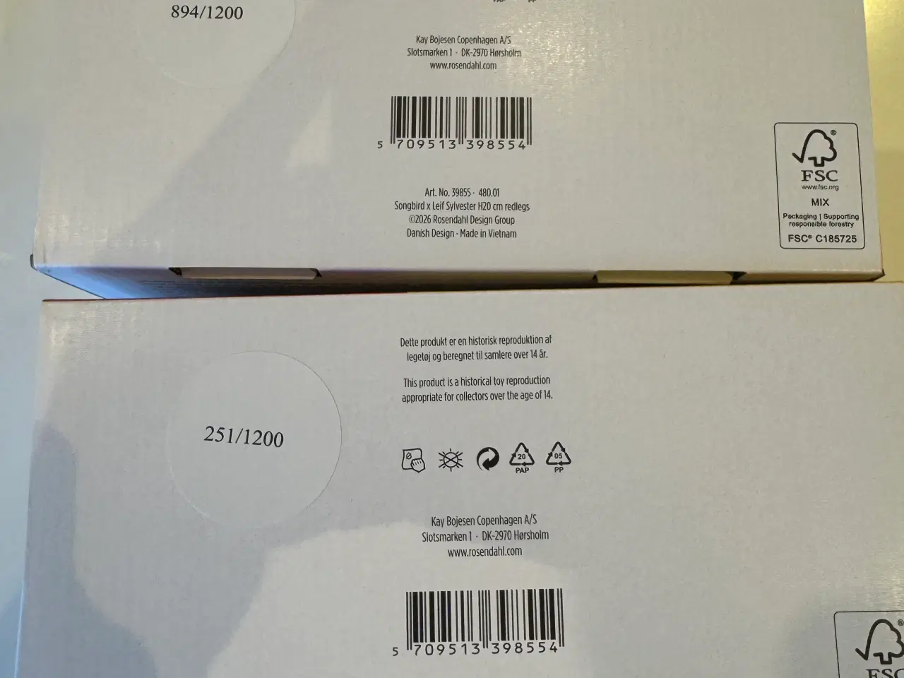 Billede 2 - Kay Bojesen x Leif Sylvester Rødben H20 cm