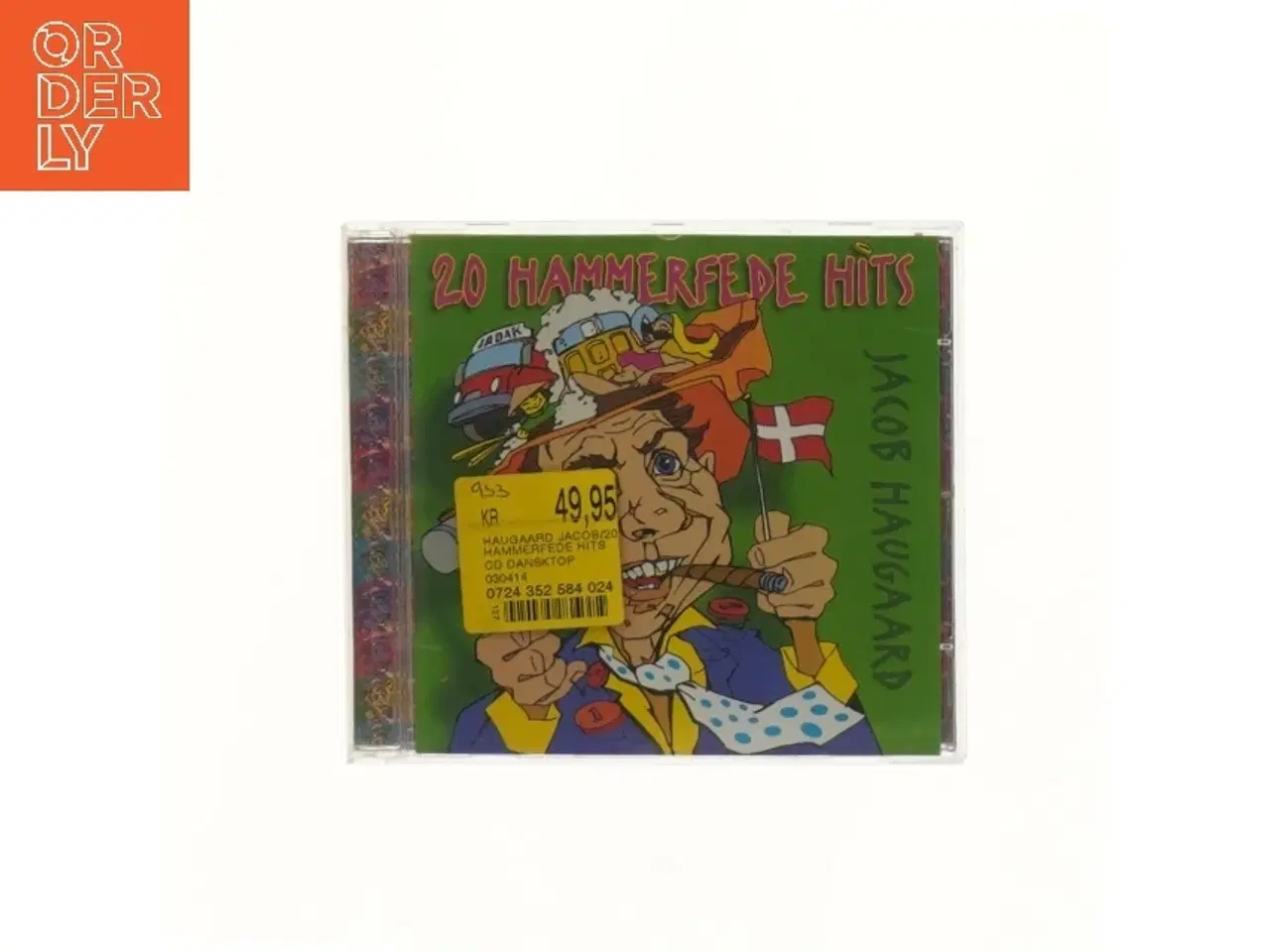 Billede 1 - 20 hammerfede hits CD af Jacob Haugaard (str. 12,5x14 cm)