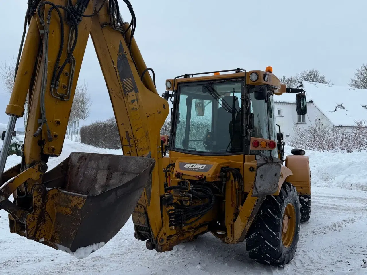 Billede 4 - Hydrema 906D ESD Dobbeltcommand - Udskud på bagarm