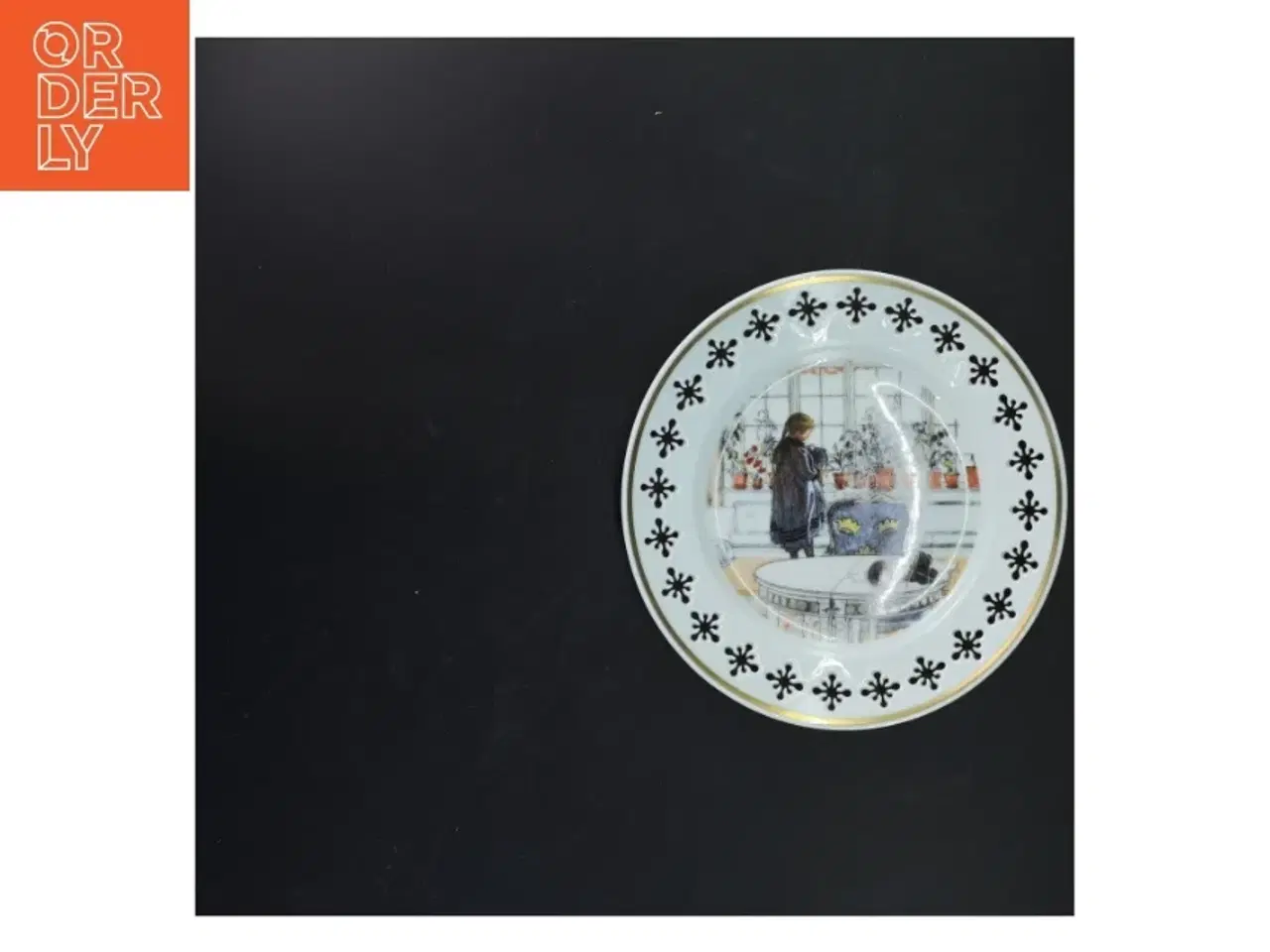 Billede 1 - Limited Edition Carl Larsson Dekorationstallerken fra B&G (str. Ø 22 cm)