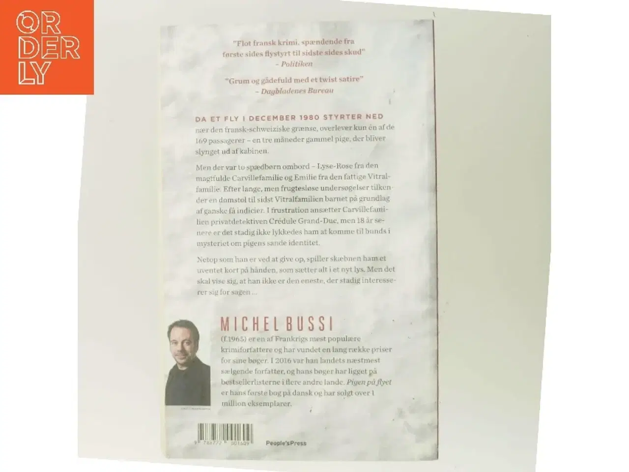 Billede 3 - Pigen på flyet af Michel Bussi (Bog)