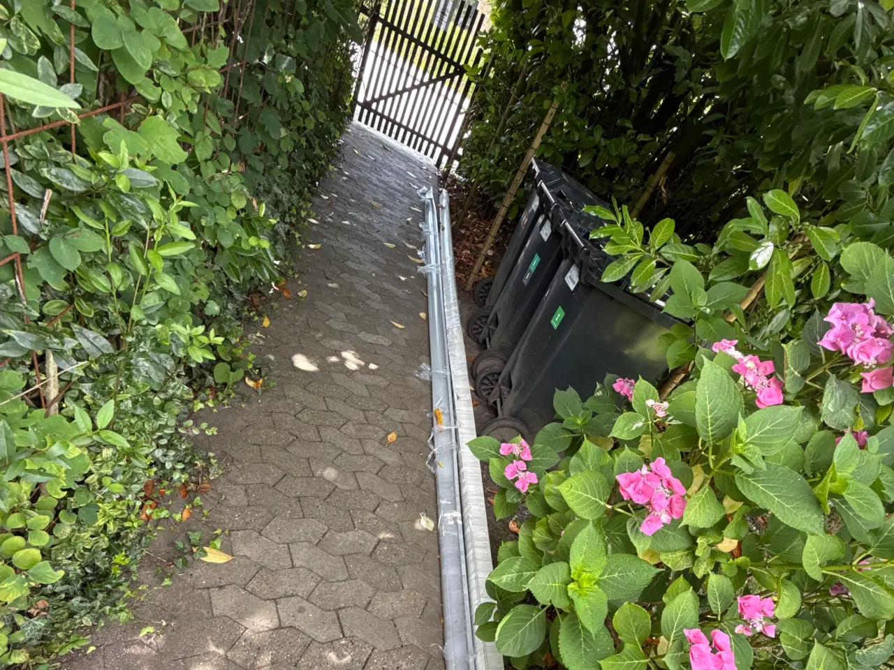 Billede 1 - Ny plastmo plast tagrende 6 meter str. 10 i hvid