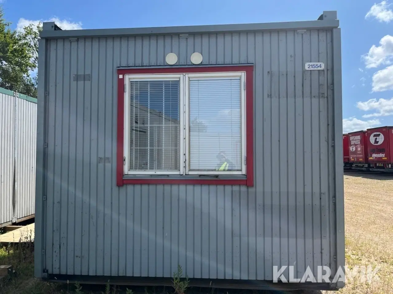 Billede 2 - Kontor modul med toilet og køkken