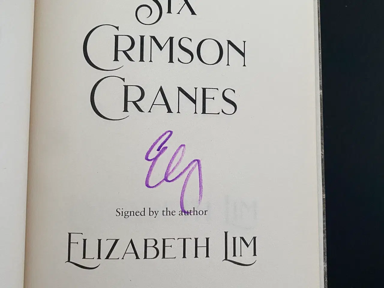 Billede 4 - Six Crimson Cranes af Elizabeth Lim fairyloot