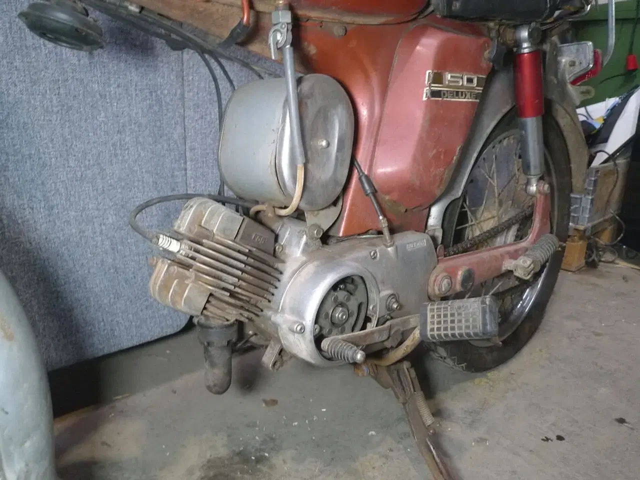 Billede 5 - Knallert, Yamaha 4-gear drejeventilmotor MOMSFRI