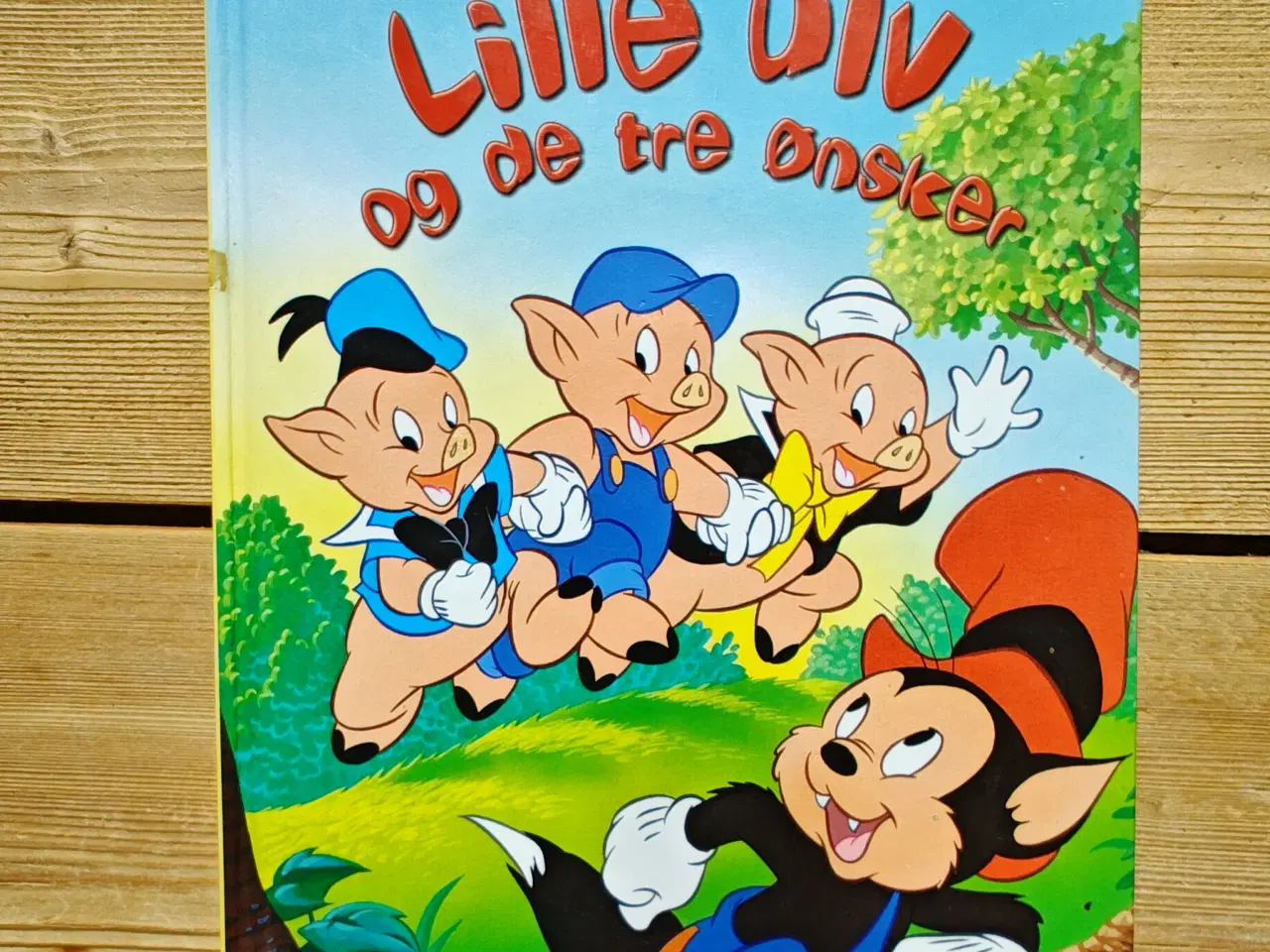 Billede 1 - Disneys Lille Ulv og de tre ønsker BOG