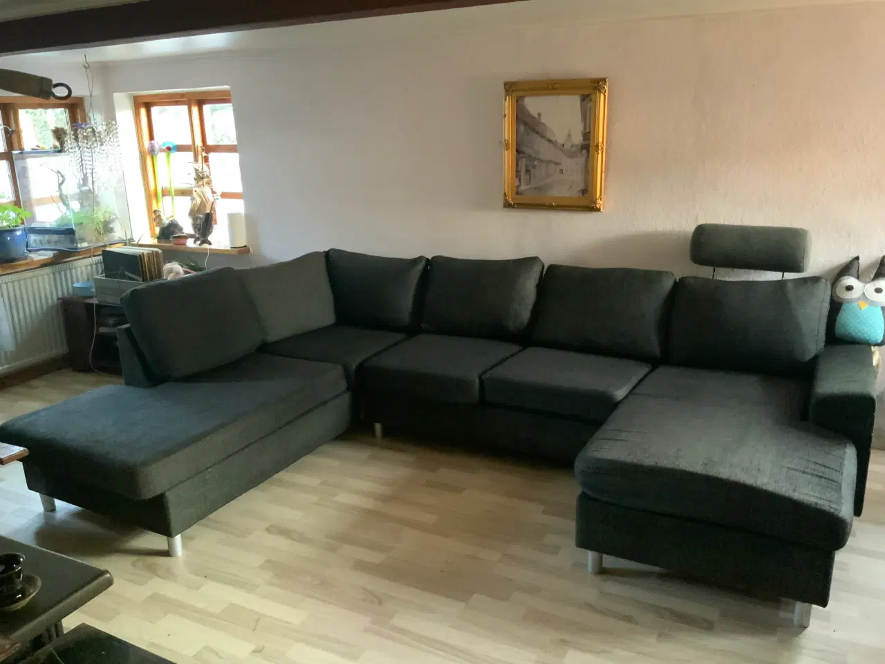 Billede 1 - Brugt Chaiselong sofa i rimelig stand