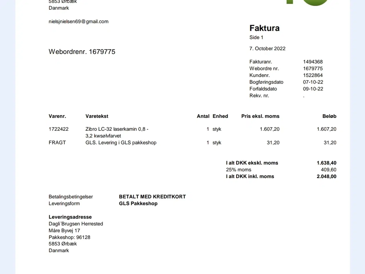 Billede 7 - Petroleumsovn Zibro LC-32 (ny-aldrig brugt)