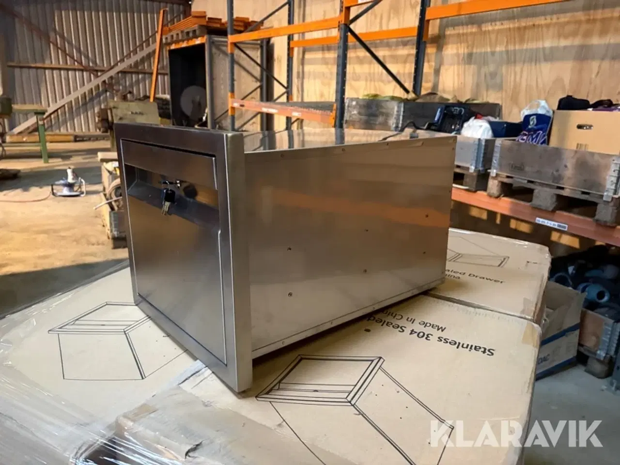 Billede 4 - Skuffer rustfrit stål 8 styk