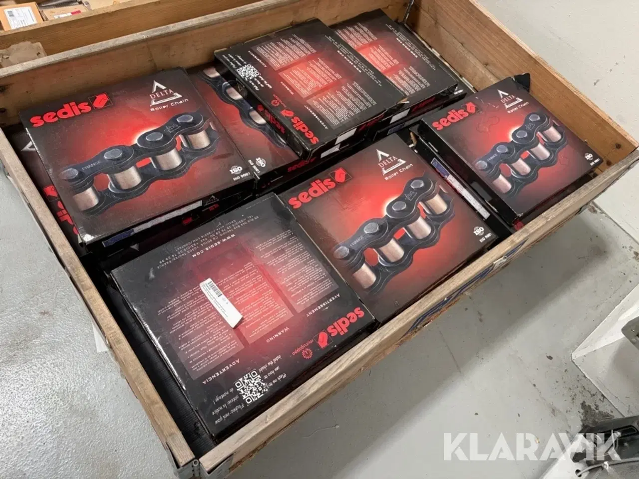 Billede 1 - Lot - kæder Sedis 10B2 Duplex - 17 pakker