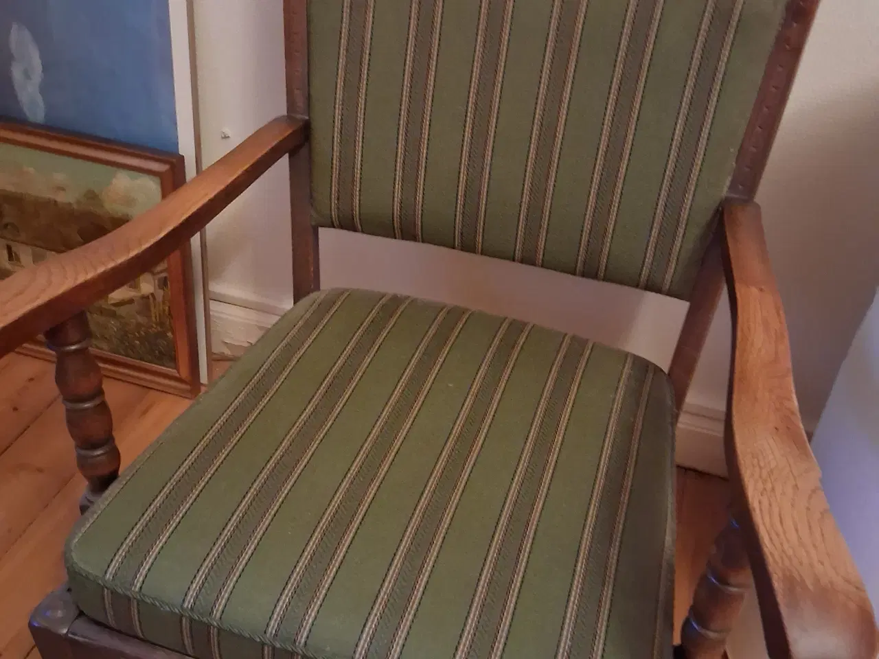 Billede 2 - Speciel lænestol, gammel dags