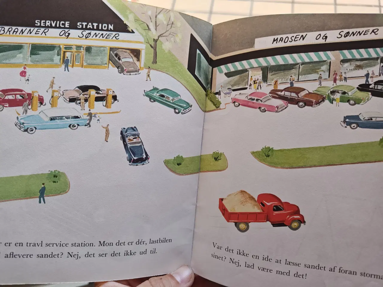 Billede 3 - Vipti Vupti Bilen -Gammel børnebøg med gamle biler
