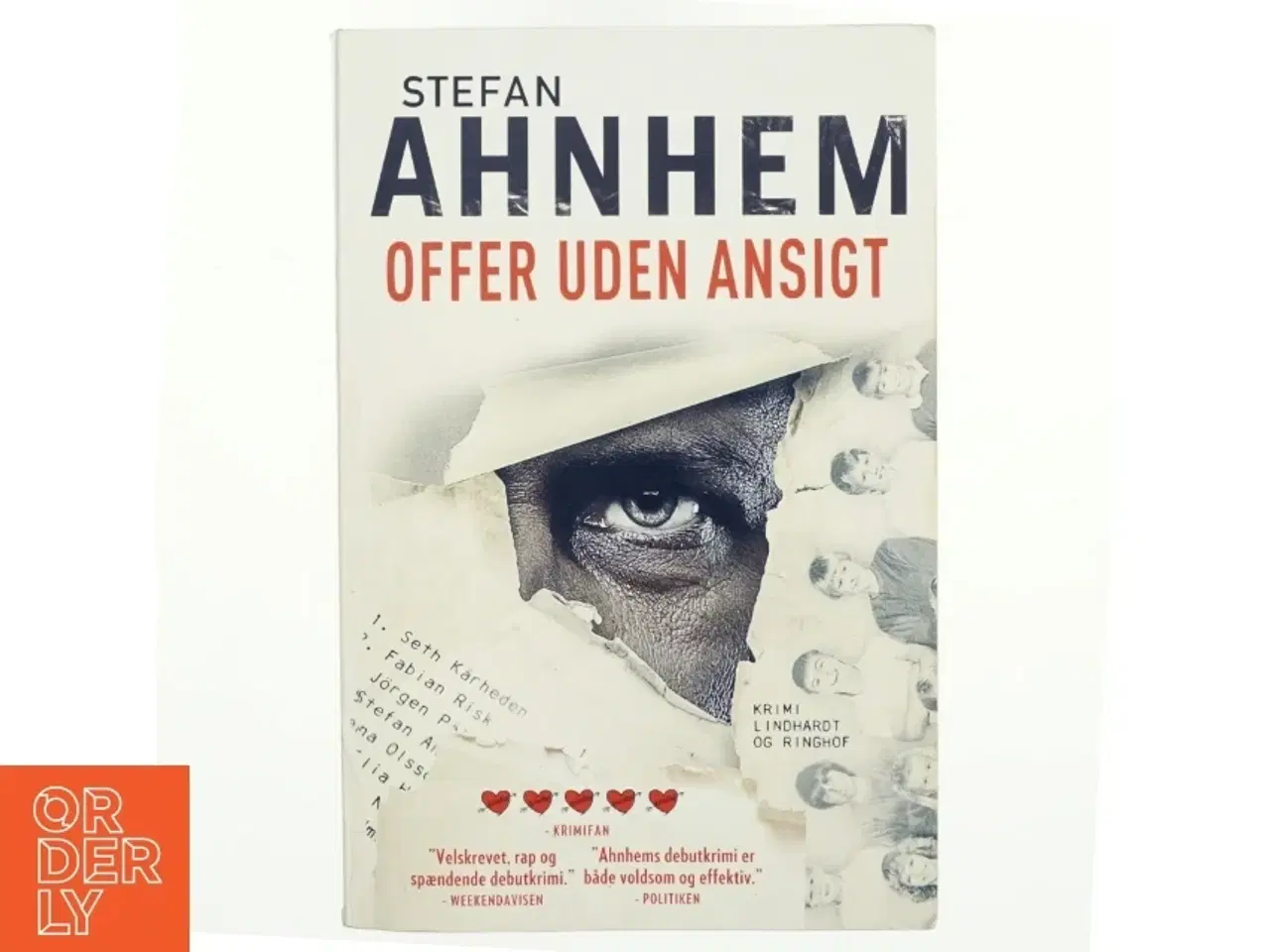 Billede 1 - Offer uden ansigt af Stefan Ahnhem (Bog)