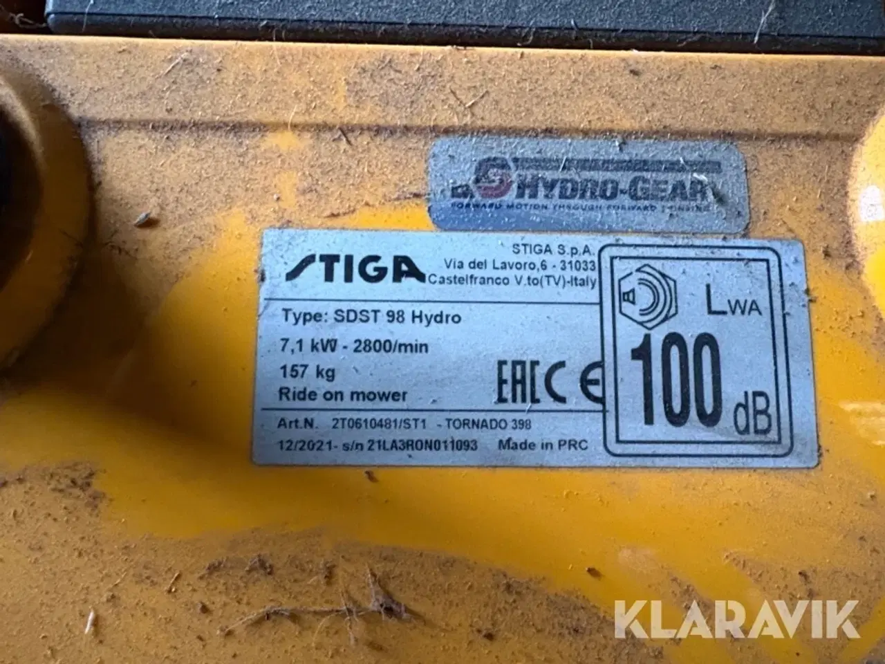 Billede 6 - Græsslåmaskine Stiga Tornado 398