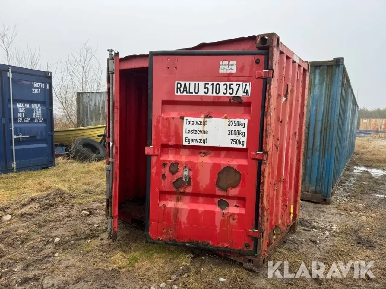 Billede 1 - Container 4 fods