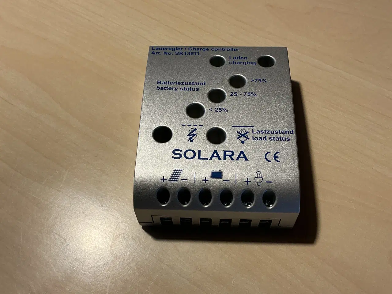 Billede 1 - Solara SR135TL solcelleregulator