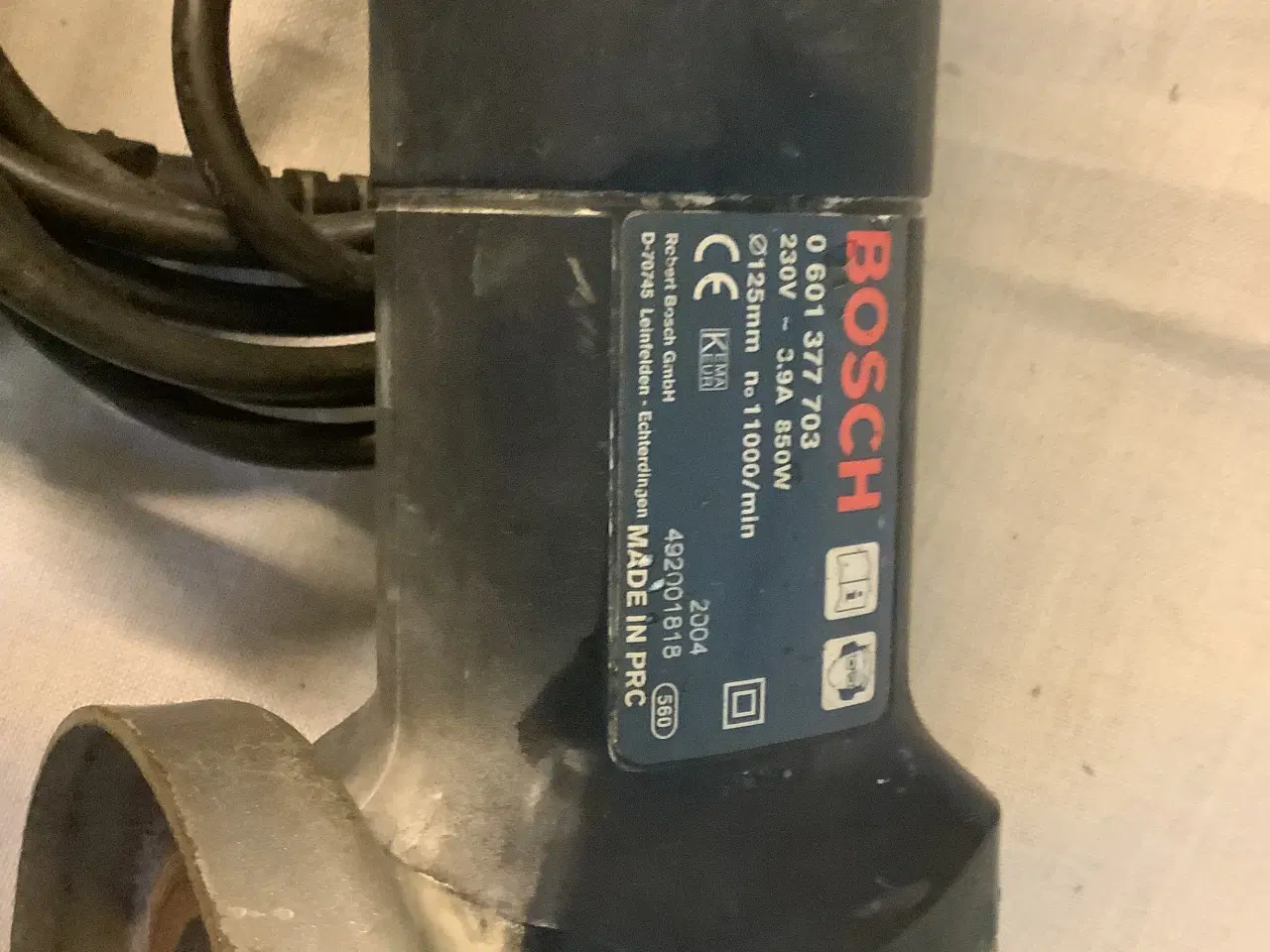 Billede 1 - Bosch vinkelsliber  og powe trekantsliber