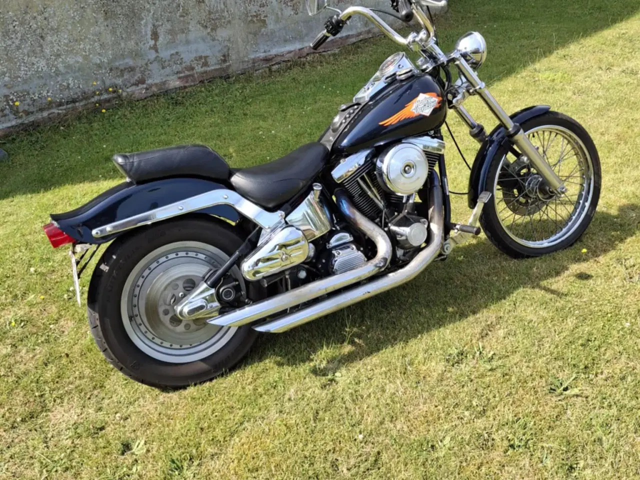 Billede 4 - Harley Davidson FXST Softail Costum årg. 95