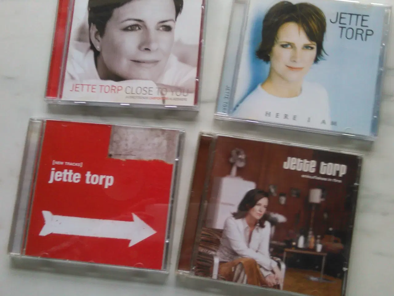 Billede 1 - Jette Torp: 4 CD'er Stk. 25 kr. - alle 65 kr.