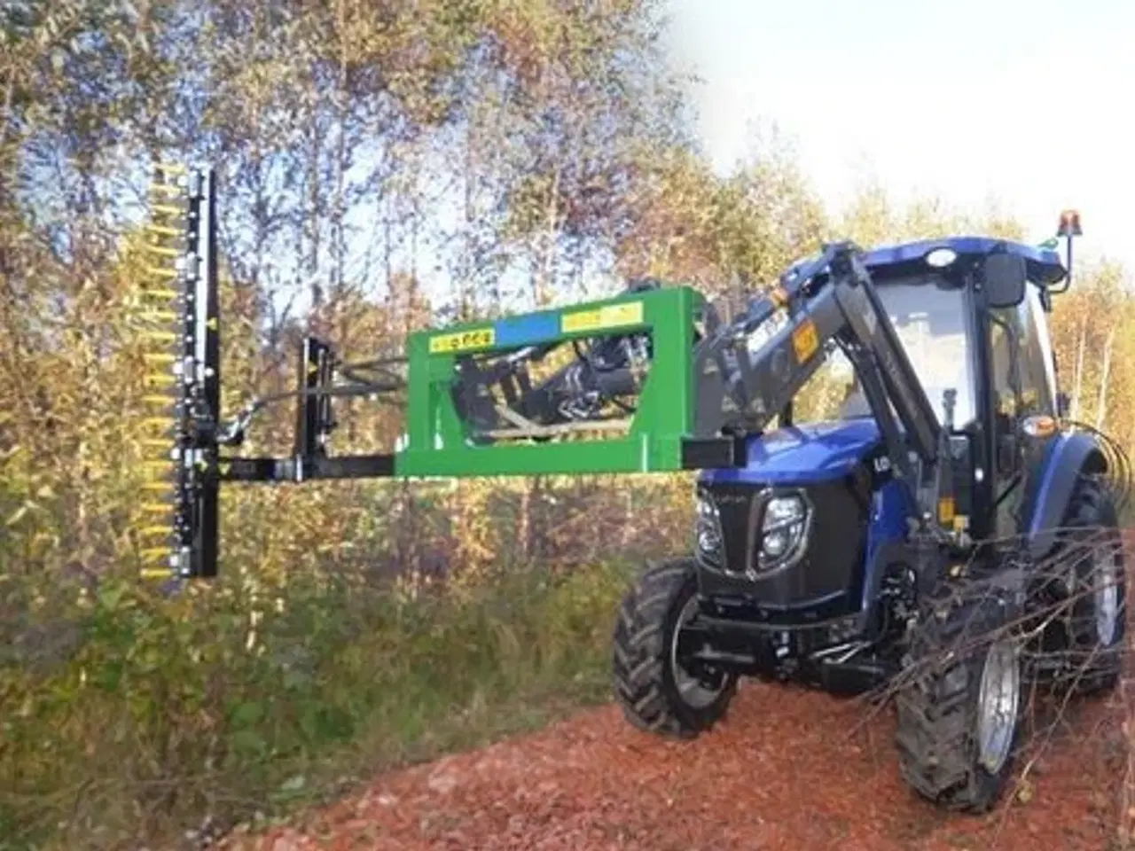 Billede 1 - Hækkeklipper til frontlæsser: Trima