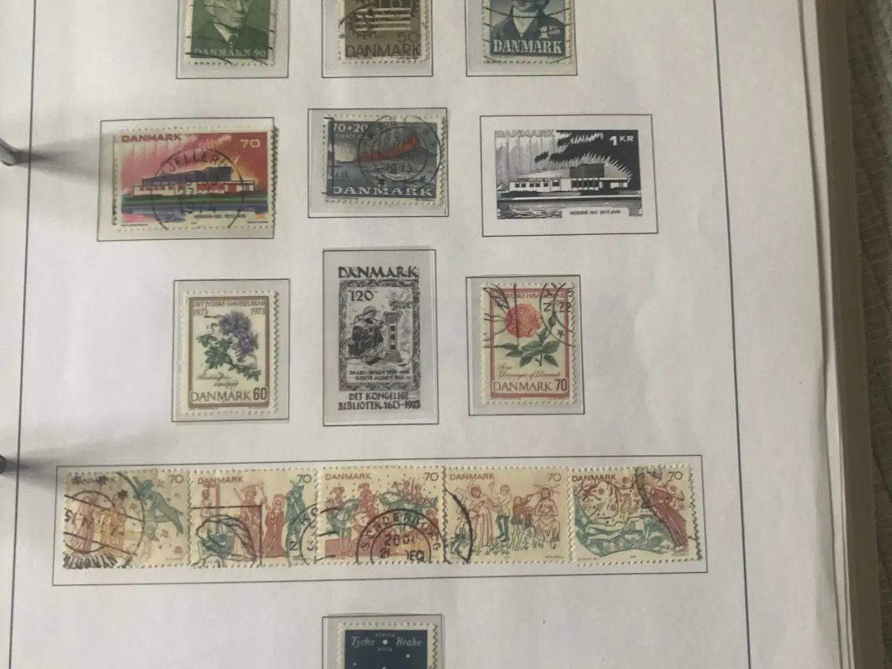 Billede 8 - Stender oversigt over frimærker