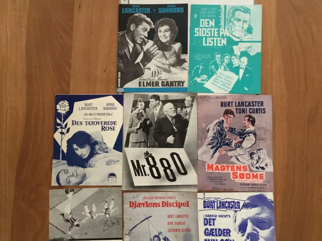 Billede 1 - Burt Lancaster 8 stk 