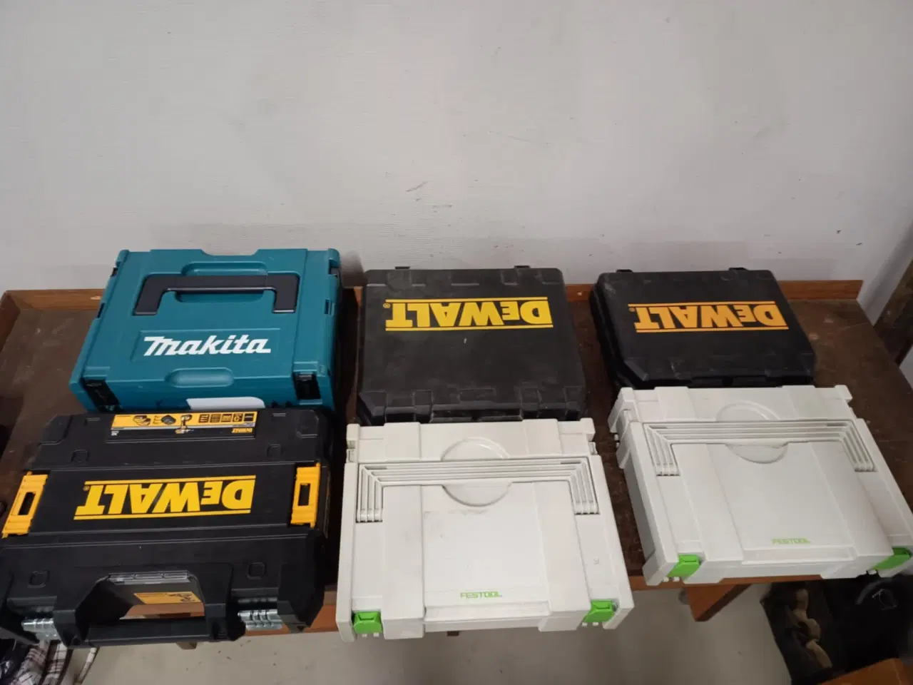 Billede 1 - DeWalt, Makita og Festool opbevaringskasser