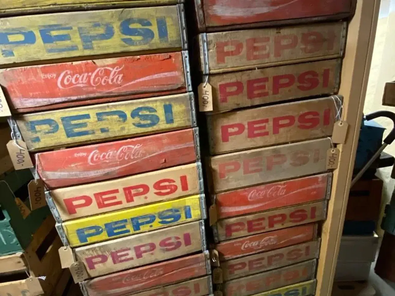 Billede 3 - Original Pepsi og Coca Cola kasser