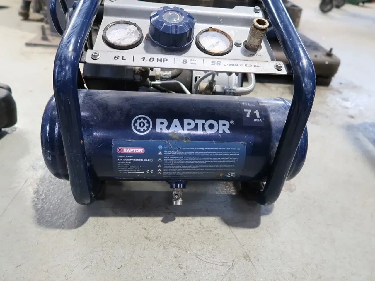 Billede 2 - Kompressor RAPTOR Air Silent