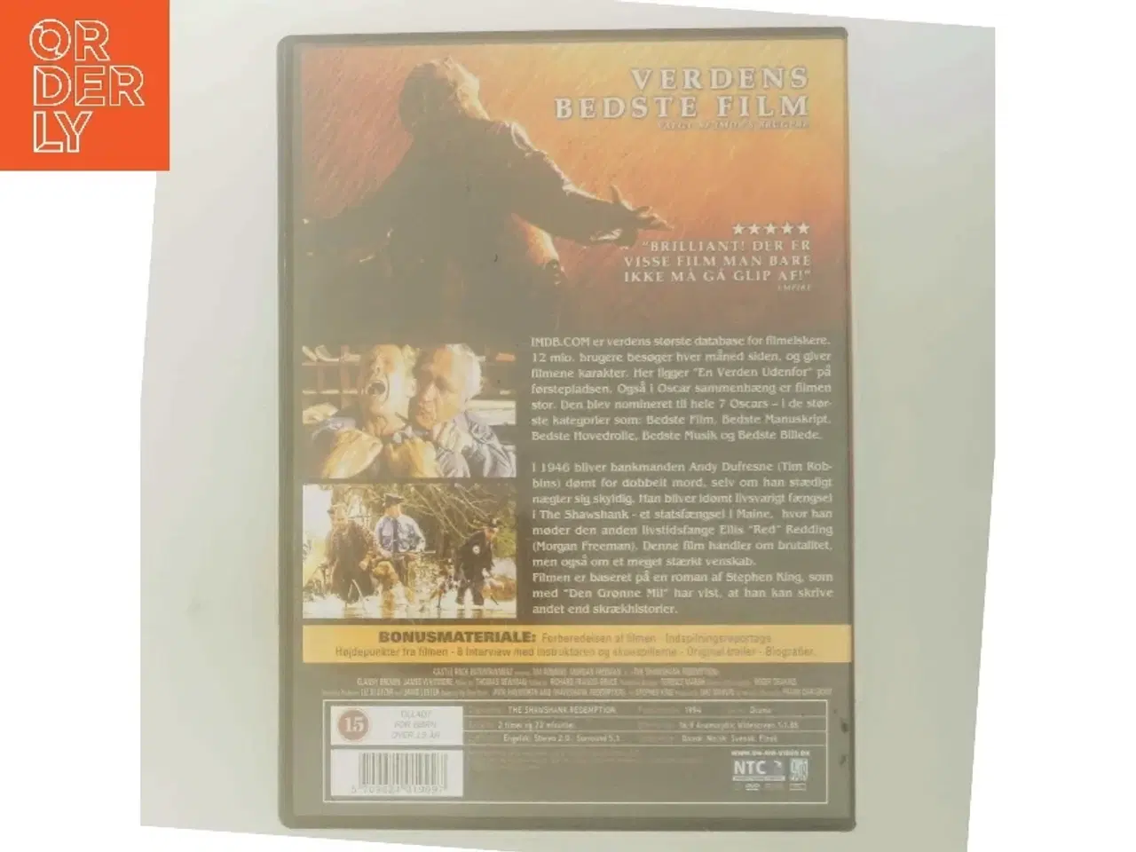 Billede 3 - Shawshank Redemption med Tim Robbins (DVD)