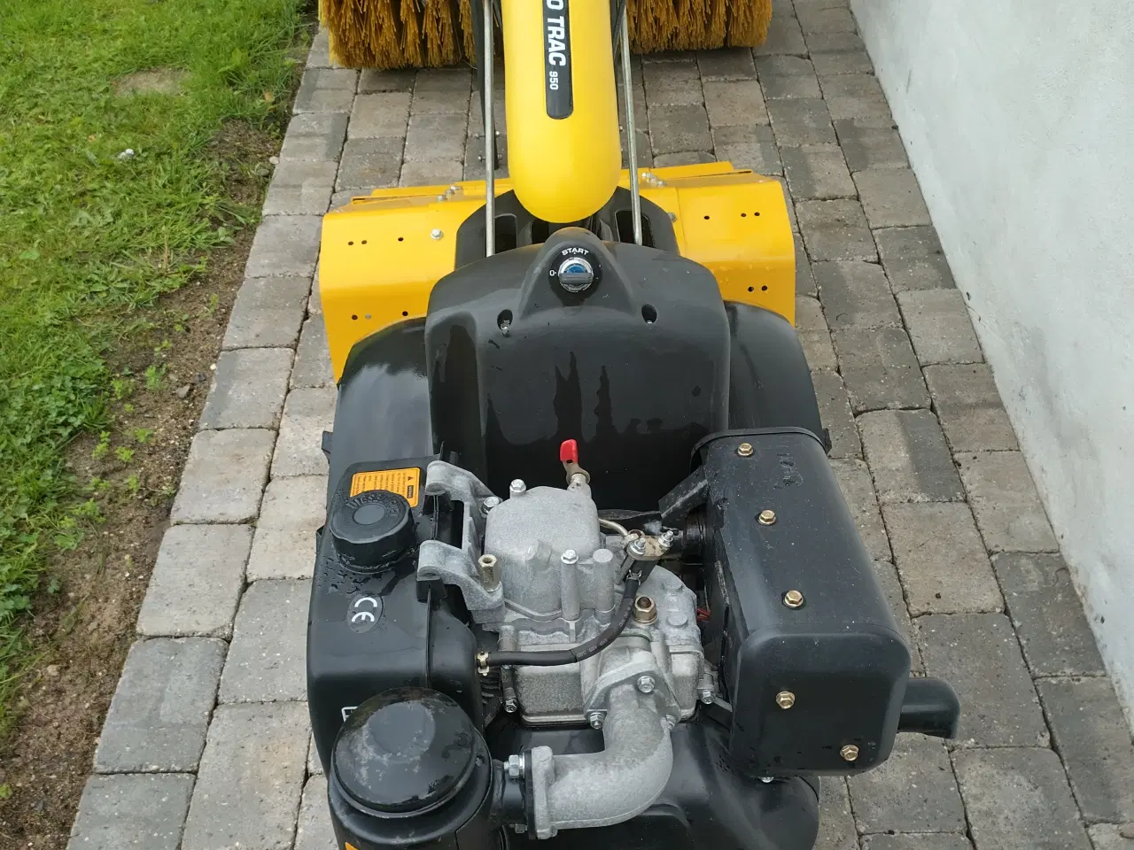 Billede 3 - Texas pro trac 950 diesel fræser + kost