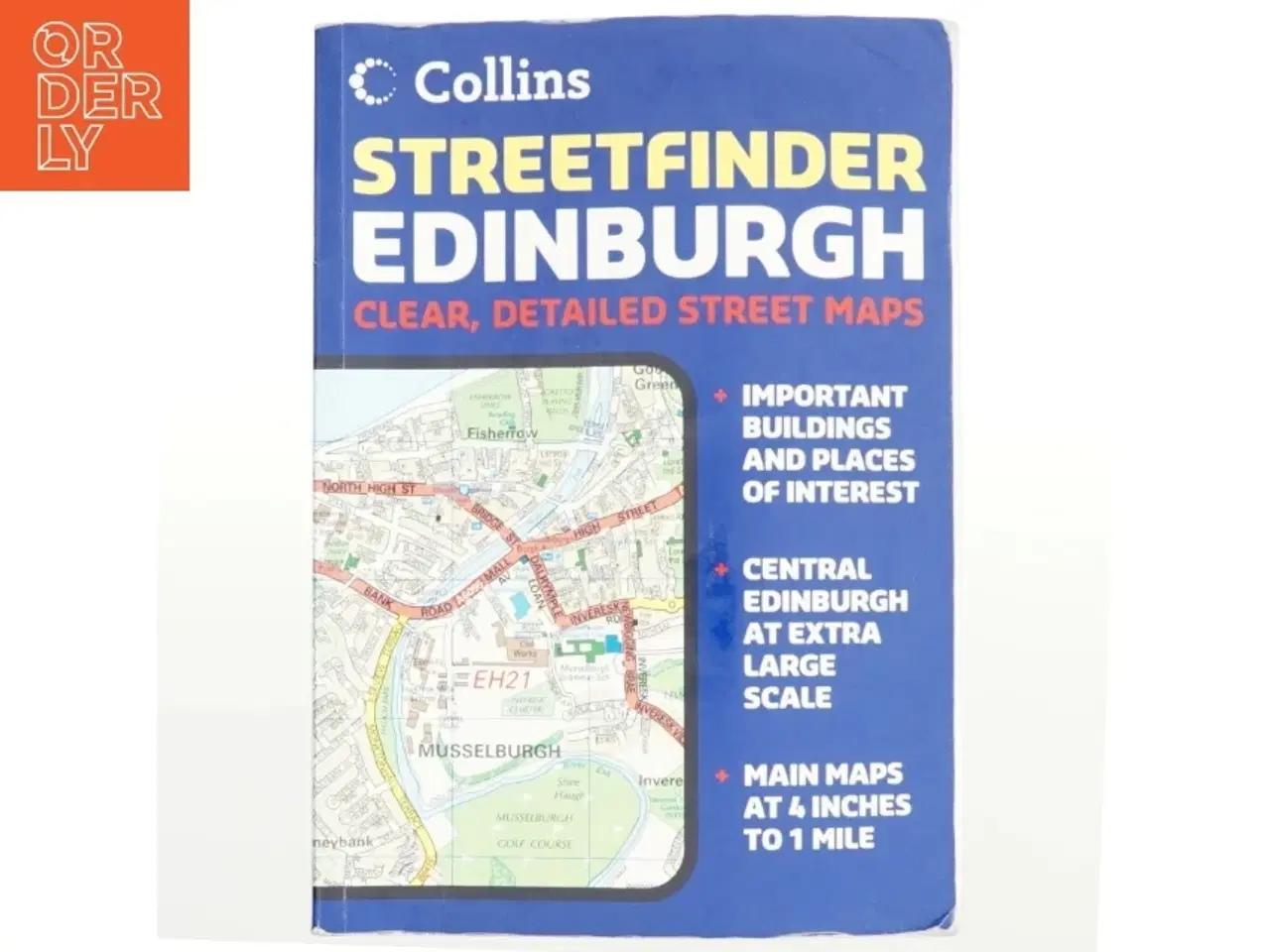 Billede 1 - Edinburgh Streetfinder af Collins Bartholomew Ltd, HarperCollins (Firm) (Bog)