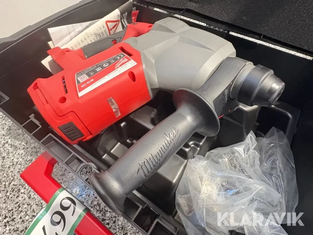 Billede 6 - Slagboremaskine Milwaukee M18 CH
