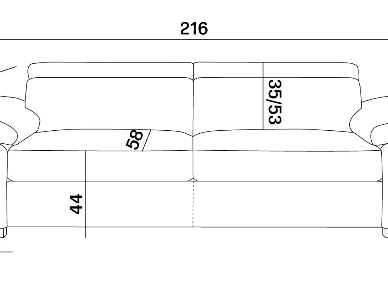 Billede 6 - ROSE SOFA  220x105