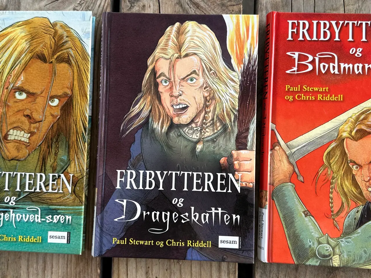 Billede 1 - Fribytteren 3 titler, Paul Stewart, genre: fantasy
