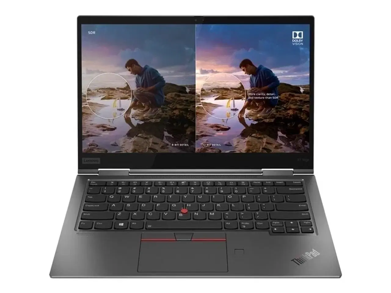 Billede 1 - Lenovo ThinkPad X1 Yoga 5th Gen 14" - Intel i5 10310U 1,7GHz 512GB SSD 16GB - Touchskærm - Grade C