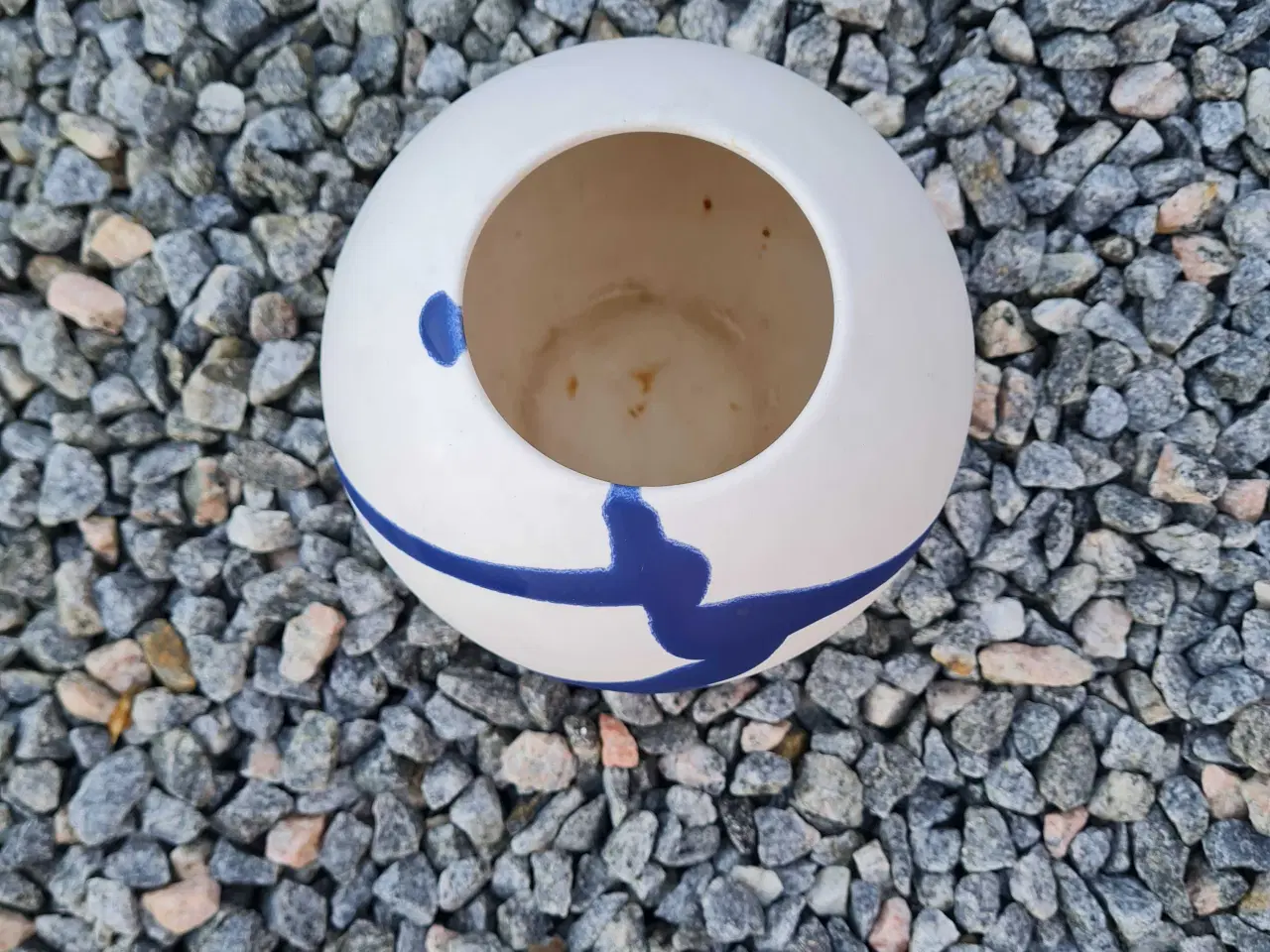 Billede 5 - Kuglevase, kunstvase, Tysk keramik, Design vase