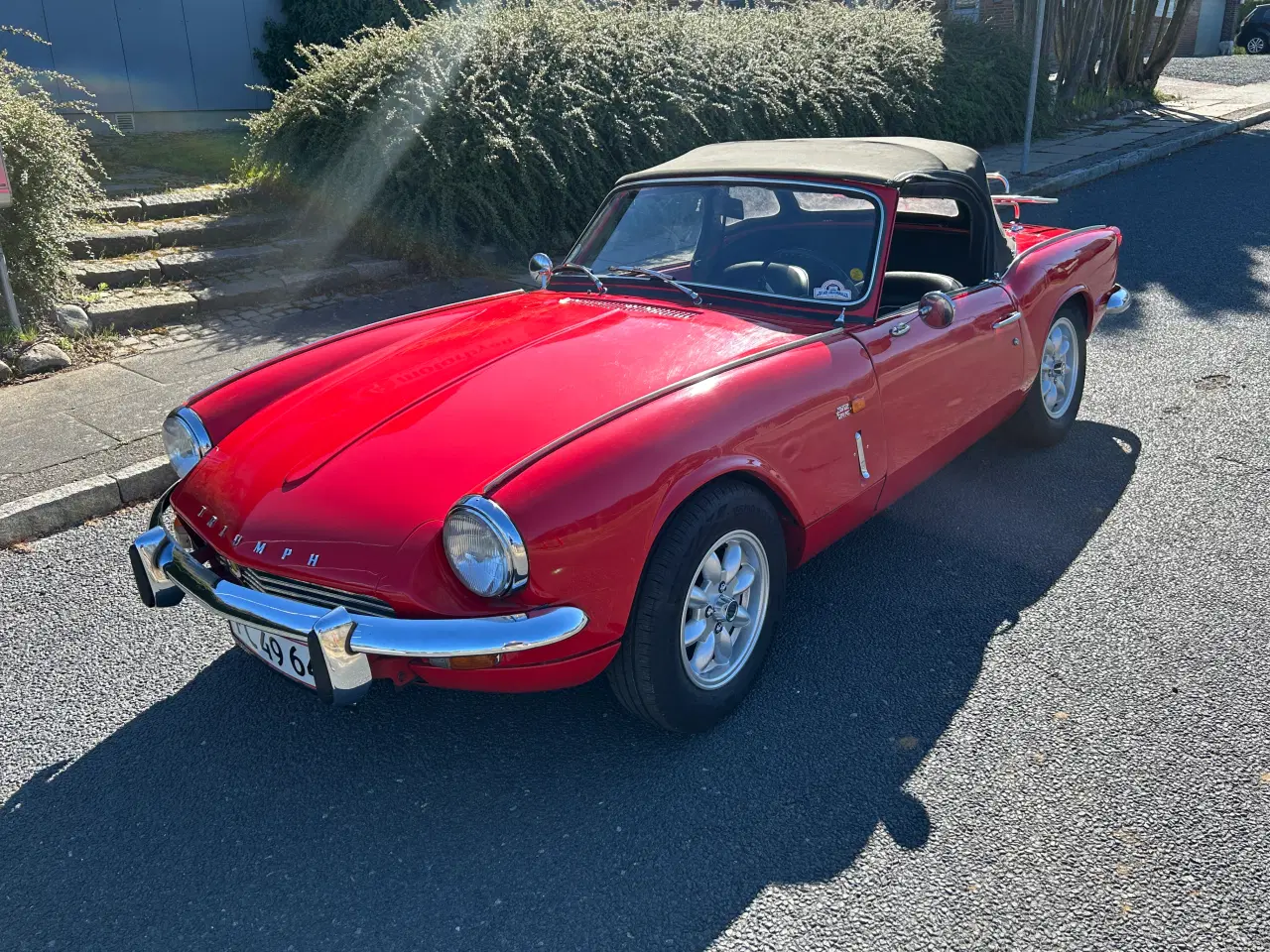 Billede 2 - Triumph Spitfire MK III i super fin stand nysynet