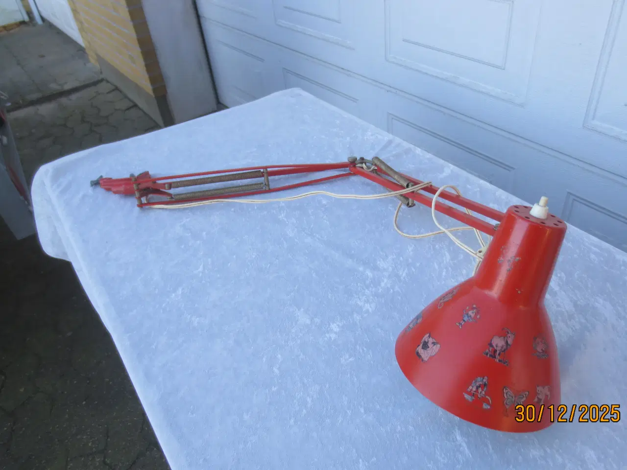 Billede 1 - 1 stk Retro Arkitekt Lampe