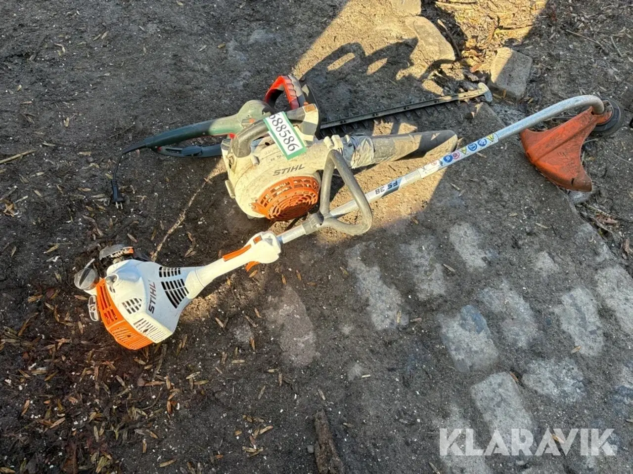 Billede 1 - Løvblæser, hækkeklipper og græstrimmer STIHL,metabo