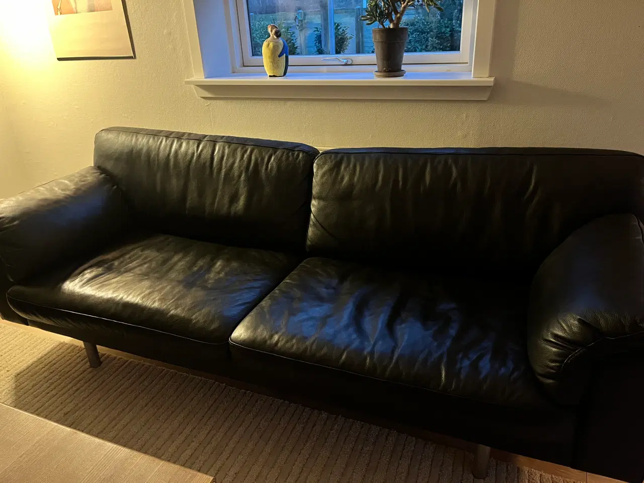 Billede 2 - 3 pers & 2.5 pers lædersofaer