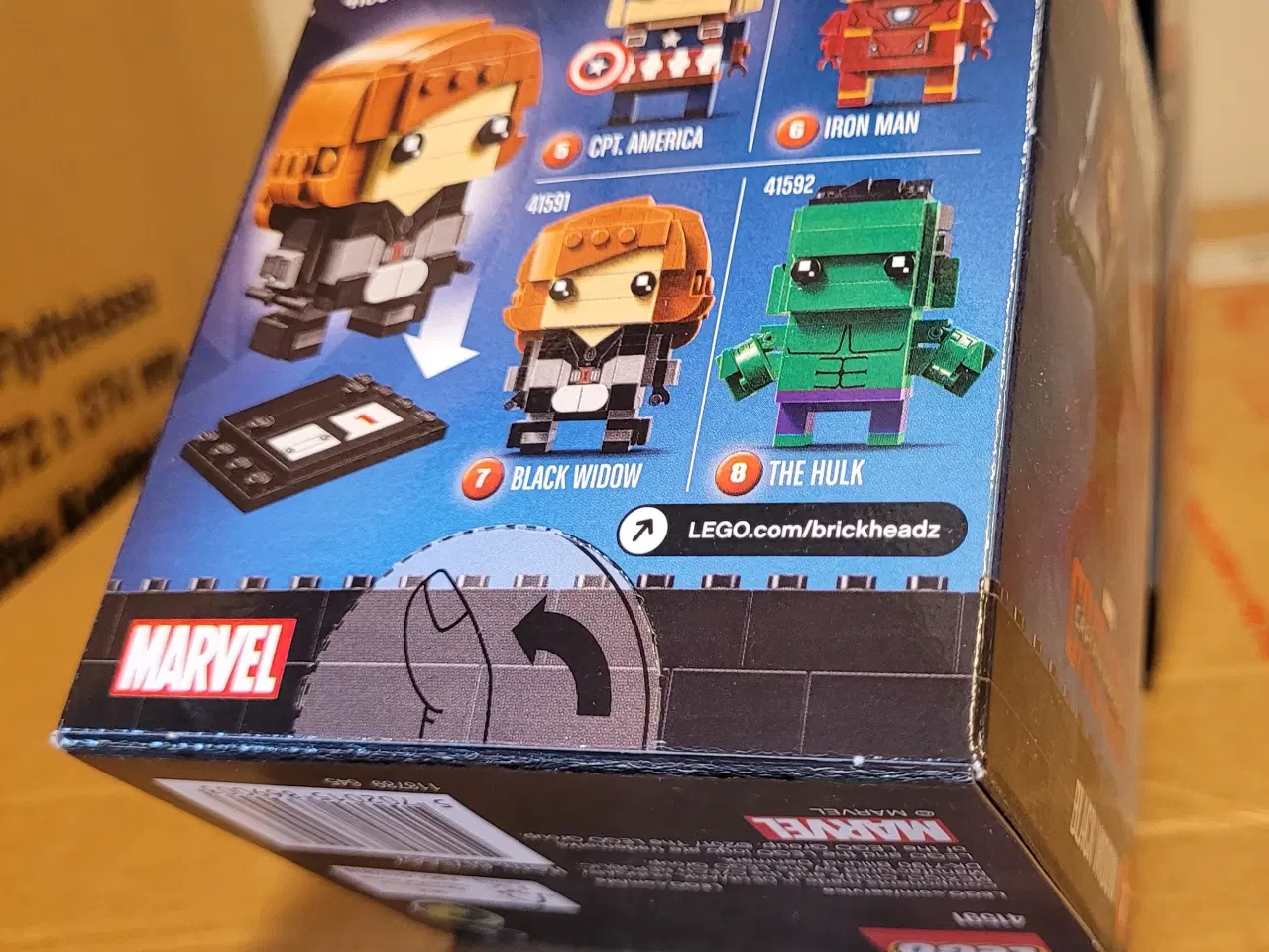 Billede 4 - Lego Brickheadz, ny, 41591 Black Widow