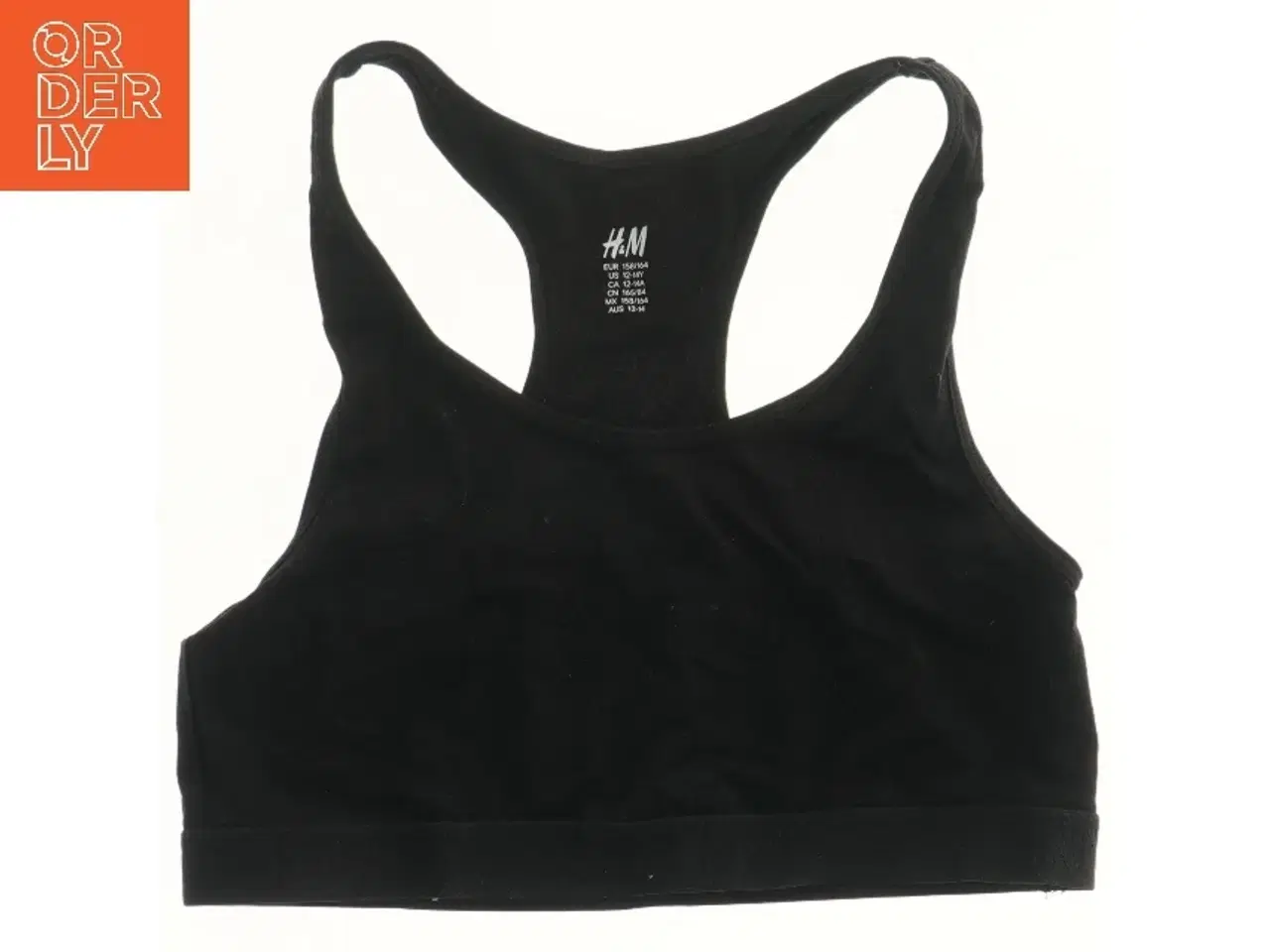 Billede 2 - Sort sports-bh fra H&M (str. 164)