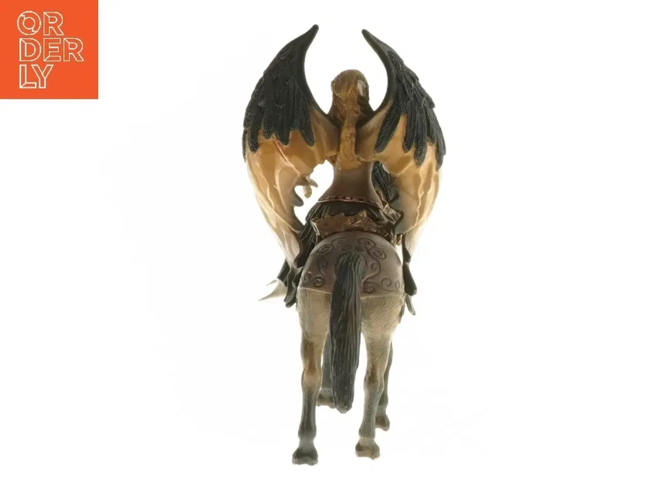 Billede 2 - Figur af kvinde på hest med drage fra Schleich (str. 16 cm)