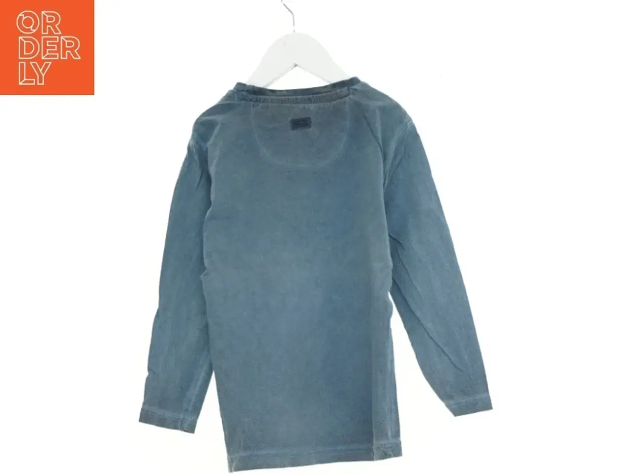 Billede 2 - Petrol bluse sweatshirt t-shirt (str. 116 cm)